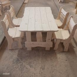 Laud+4 tooli lastele