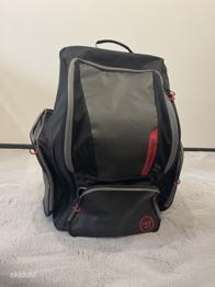 Müüa Warrior Pro Wheel Backpack Senior black red