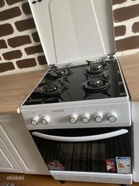 UUS Gaasipliit Elektriahjuga