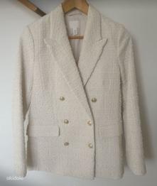 H&M bouclé blazer XS