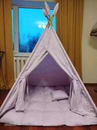 Lastetelk, figwam, käsitöö